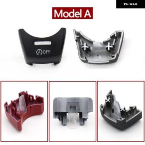 車用電子 エンジン スタートストップOFFスイッチ ボタン カバー BMW 5 6 7シリーズ F10 F11 F18 F07 F06 F12 F13 F01 F02 - Model　B　Black