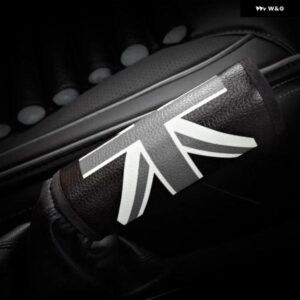 ユニオンフラッグハンドブレーキ グリップ BMW カー スタイリング 汎用 - Grey