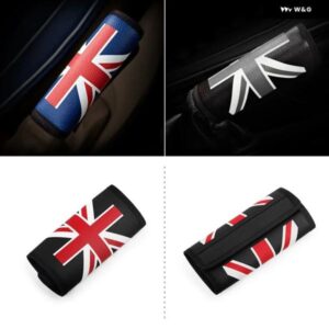 ユニオンフラッグハンドブレーキ グリップ BMW カー スタイリング 汎用 - Black