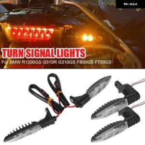12V オートバイ バイク テールライト ウィンカーライト フロントリア ブレーキランプ LED インジケーター BMW F800GS F700GS R1200GS GS 1200