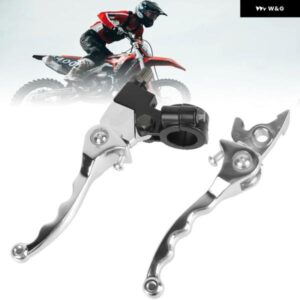 オートバイ バイク ホンダ 50-250CC ハンドルバーセット 折りたたみ 式 ブレーキクラッチ レバー セット CNCクラッチドラムブレーキ レバー ハンドル