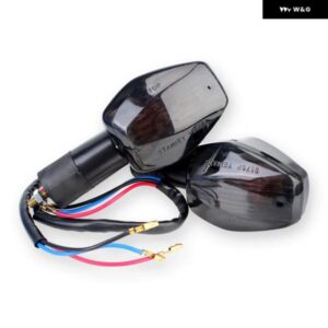 オートバイ バイク ウィンカーライト インジケーター ウィンカー フロントリア ライトLEDシグナルランプ ホンダ CB400 VTEC3 CBR600 F5/CBR1000 1ペア - Yellow　Cover