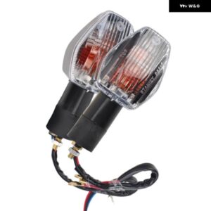 オートバイ バイク ウィンカーライト インジケーター ウィンカー フロントリア ライトLEDシグナルランプ ホンダ CB400 VTEC3 CBR600 F5/CBR1000 1ペア - White　Cover