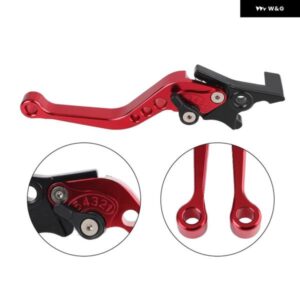 フロントとリアディスクブレーキ オートバイ バイク ラッチブレーキ オートバイ バイク グリップ ハンドル ドラム レバー カスタム アクセサリー 汎用 - Silver