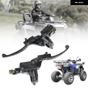 オートバイ バイク 左 右 クラッチ レバー ポンプ シリンダー 油圧 ブレーキ レバー 汎用 50CC-250CC ダート オートバイ バイク ATV 四輪