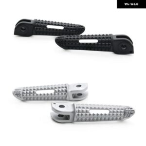 オートバイ バイク フロント フットペグ フットレスト TRIDENT 660 TRIDENT660 2020-2024 フットペグ フットレスト ペダル - Silver