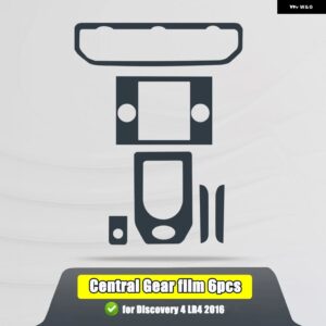 ランドローバー ドアステアリングホイール フィルムセントラルギア AC エアアウトレットプロテクター TPU フィルム ディスカバリー 5 4 L462 - 8