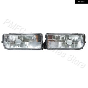 BMW フロントバンパー フォグライト アセンブリフォグランプ カーアクセサリー 3シリーズ E36 318 320 323 325 328I 1992-1998 63178357390 - White-1Pair