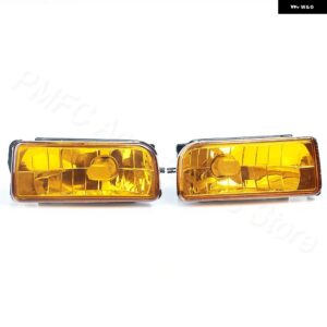 BMW フロントバンパー フォグライト アセンブリフォグランプ カーアクセサリー 3シリーズ E36 318 320 323 325 328I 1992-1998 63178357390 - Yellow-1Pair