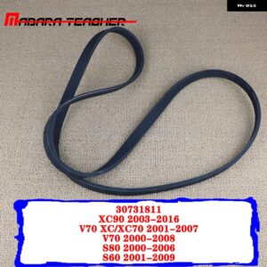 ボルボ 30731811 6DPK1825 オルタネータファンドライブベルトオルタネータベルト V 70 S60 S80 XC90 2000/07/01 カスタムパーツ アクセサリ - Germany