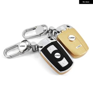 BMW キーケース E90 E60 E70 E87 3 5 6シリーズ M3 M5 X1 X5 X6 Z4 プラグインキースタイル キーカバー シェルキーチェーン カスタムパーツ - Goldwith keychain