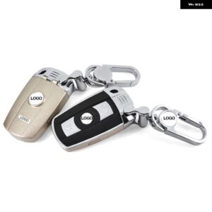 BMW キーケース E90 E60 E70 E87 3 5 6シリーズ M3 M5 X1 X5 X6 Z4 プラグインキースタイル キーカバー シェルキーチェーン カスタムパーツ - A with keychain