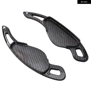 ランドローバー ステアリングホイール ギアシフター パドルエクステンション ABS レンジローバー イヴォークディスカバリー ジャガー XF XE - Carbon Fiber