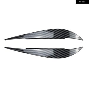 BMW フロント ABS 光沢ヘッドライト アイブロウ アイブロウ 4シリーズ F32 F33 F36 M4 420D 420I 425D 430I 435I 440I 2013-2021 カスタム - Carbon Fiber