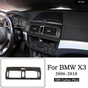 BMW 2006-2010 X3 E83 ABS カーボンパターンインナードアボウルカバー ガラスリフティングフレームインテリアアクセサリー カスタムパーツ - 2