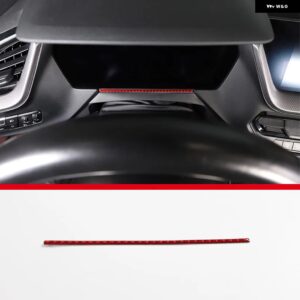 BMW レッドソフトカーボン 2シリーズ F44 2020-2023 カーセンターコンソール ギアシフトパネル内側ドアハンドルカバー トリム ステッカー - 2