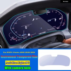 BMW 3シリーズ G20 G21 G28 320I 325I 330I 2019-2021 車中央計器ナビゲーション画面強化ガラスプロテクターフィルム カスタムパーツ アク - 6