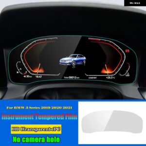 BMW 3シリーズ G20 G21 G28 320I 325I 330I 2019-2021 車中央計器ナビゲーション画面強化ガラスプロテクターフィルム カスタムパーツ アク - 3