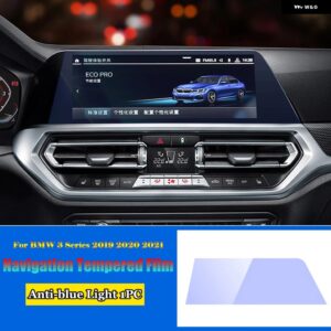 BMW 3シリーズ G20 G28 320I 325I 330I 2019-21 車中央計器ナビゲーション画面強化ガラスプロテクターフィルム カスタムパーツ アクセサリ - 2