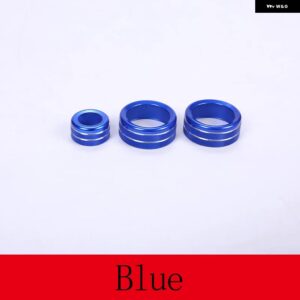 BMW 1 2 3 4シリーズ F30 F34 F46 GT X1 X2 F47 F48 エアコンノブオーディオボリュームコントロールボタンサークル 装飾 トリム カバー カ - gray