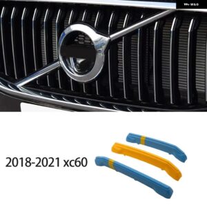 ボルボ XC60 メッシュトリム 3色 メッシュトリム ブライト ストリップ 2018-2022 カスタムパーツ アクセサリー 交換用部品 互換品 - Color Name