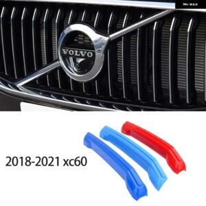 ボルボ XC60 メッシュトリム 3色 メッシュトリム ブライト ストリップ 2018-2022 カスタムパーツ アクセサリー 交換用部品 互換品 - Color Name