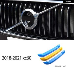ボルボ XC60 メッシュトリム 3色 メッシュトリム ブライト ストリップ 2018-2022 カスタムパーツ アクセサリー 交換用部品 互換品 - Color Name