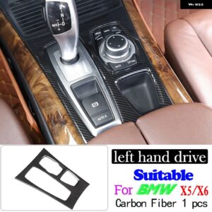 BMW ABS カーボン X5 E70 X6 E71 2008-2013 インテリアキット ダッシュボードコンソール ギアシフトパネル 装飾 カバー トリム ステッカー - Color Name