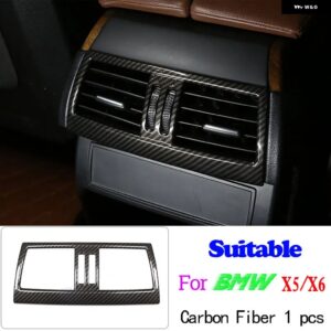 BMW ABS カーボン X5 E70 X6 E71 2008-2013 インテリアキット ダッシュボードコンソール ギアシフトパネル 装飾 カバー トリム ステッカー - Color Name