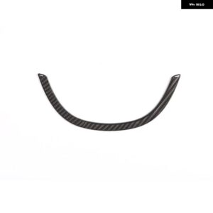 BMW ABS クローム 5シリーズ F10 2011-2017 カーボンステアリングホイール スパンコール 装飾 ステッカー インテリアアクセサリー カスタム - Carbon Fiber