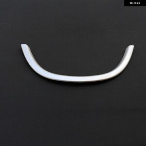 BMW ABS クローム 5シリーズ F10 2011-2017 カーボンステアリングホイール スパンコール 装飾 ステッカー インテリアアクセサリー カスタム - Silver