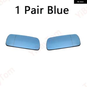 BMW バックミラー 加熱ウイングミラー ガラス 3 5シリーズ E39 E46 318D 318I 320D 320I 330D 330I 520I 525I 530D 530I 535I 540I 1997-06 - 1 pair blue