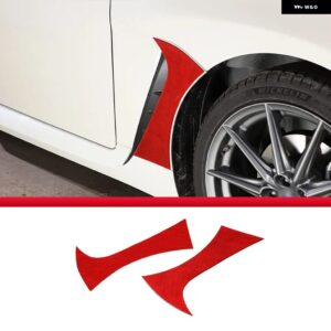 スバル 2022 BRZ ソフトカーボンレッドカースタイリング センターコンソール ダッシュボード 装飾 フレームステッカー インテリアアクセサ - 19