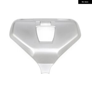 BMW 5 7シリーズ G30 G11 G12 6シリーズ GT X3 G01 X4 G02 2017-2022 カーアクセサリールーフフロント読書灯フレームトリム カバー カスタ - Matte Silver