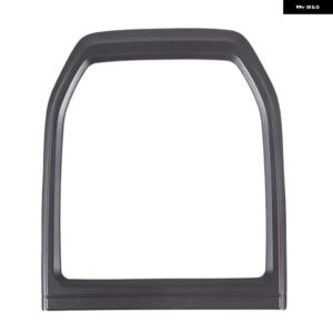 スバル WRX 2021-2023 ABS マットブラックカーセンターコントロールギアシフトパネルステッカー インテリアアクセサリー カスタムパ - matte　black