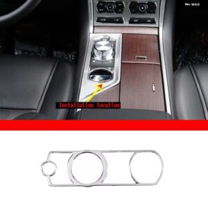 ジャガー 2012-2015 XF 中央制御エアコンマルチメディアボタンステッカー インテリアアクセサリー カスタムパーツ アクセサリー 交換用部 - style 8