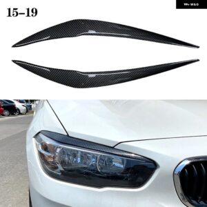 BMW カーボンヘッドライト アイブロウ ランプ ライト アイブロウグロスブラック F20 F21 116I 118I 120I 125I 2011-2019 カスタムパーツ ア - Carbon Fiber 15-19