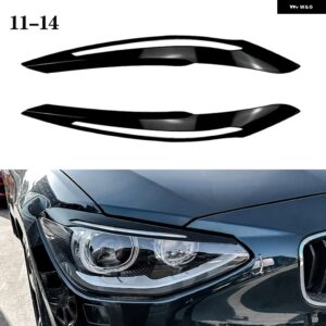 BMW カーボンヘッドライト アイブロウ ランプ ライト アイブロウグロスブラック F20 F21 116I 118I 120I 125I 2011-2019 カスタムパーツ ア - Gloss Black 11-14