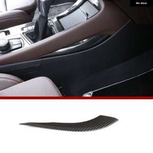 BMW X1 F48 2016-2021 ABS カーセンターコントロール マルチメディアパネル シフトパネル 装飾 アクセサリー X2 F47 2018-2021 LHD カ - C-Carbon fiber