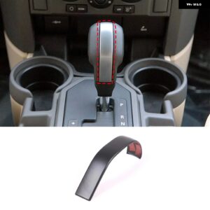 ランドローバー ディスカバリー 3/ディスカバリー 4 LR3 LR4 2004-2012 ABS ブラックギアシフトノブギアヘッドカバー ステッカー カーアクセ - 1PCS Matte black
