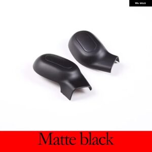 ランドローバー ディスカバリー 3/ディスカバリー 4 LR3 LR4 2004-2012 ABS ブラックギアシフトノブギアヘッドカバー ステッカー カーアクセ - 2PCS Matte black