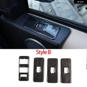ランドローバー 2004-2009 ディスカバリー 3 LR3 ABS 黒木目車室内 装飾 フレームカバー ステッカー インテリアアクセサリー カスタムパー - 9