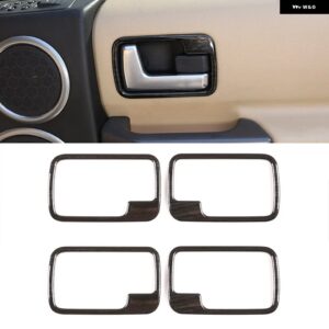ランドローバー 2004-2009 ディスカバリー 3 LR3 ABS 黒木目車室内 装飾 フレームカバー ステッカー インテリアアクセサリー カスタムパー - 1