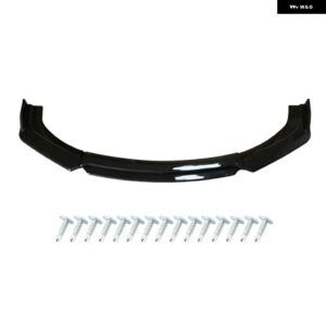 BMW 汎用 フロントバンパー リップスプリッター 汎用 スポイラー ディフューザーリップキット E46 E90 E60 E36 E39 F10 F20 カーアクセサリ - black