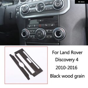 ランドローバー ディスカバリー 4 LR4 10-16 黒木目車中央制御計器パネルインテリア 装飾 フレームアクセサリー カスタムパーツ アクセサリ - Style 4