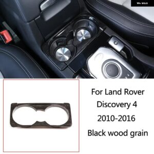ランドローバー ディスカバリー 4 LR4 10-16 黒木目車中央制御計器パネルインテリア 装飾 フレームアクセサリー カスタムパーツ アクセサリ - Style 11