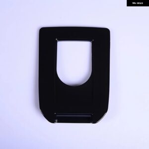ランドローバー ディスカバリー スポーツ L550 2015-2019 ABS クロームカーアクセサリーセンターコンソール ギアシフトトリム カバー 装飾 - Gloss Black