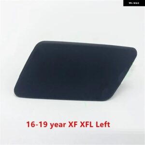 ジャガー フロントバンパー ヘッドライト ウォッシャーノズルカバー キャップ未塗装色 XF XFL XJL XE XEL F-PACE カスタムパ - 16-19 XF XFL Left