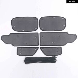 BMW ミドルスクリーニングメッシュフロントグリル メッシュ X3 X3M 2018-2023 フロントグリル ネットカバー ステンレス カーアクセサリー - 2019-2021 X3M