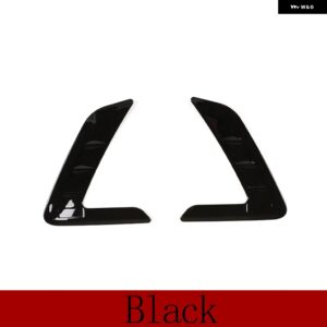BMW 3シリーズ G20 G28 2020-21 ABS ブラックシャークギルサイドガード 換気穴 装飾 ステッカー カーアクセサリー カスタムパーツ アクセサ - black